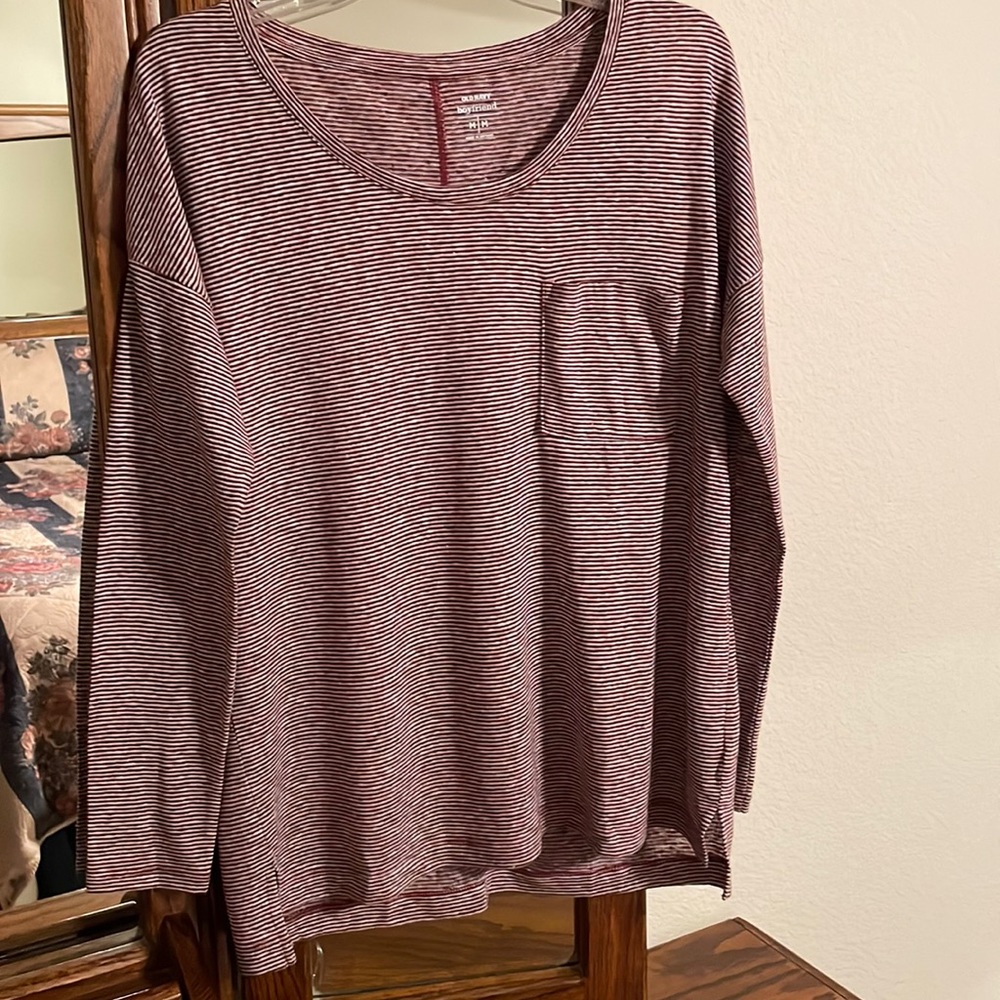 Old Navy boyfriend Long Sleeved Shirt
